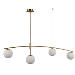 Senai gold - Italux - lampa wisząca nowoczesna