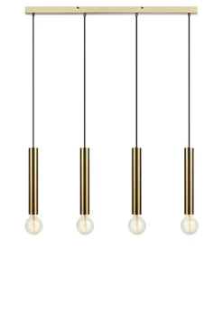 Sencillo IV mosiądz - Markslöjd - lampa wisząca