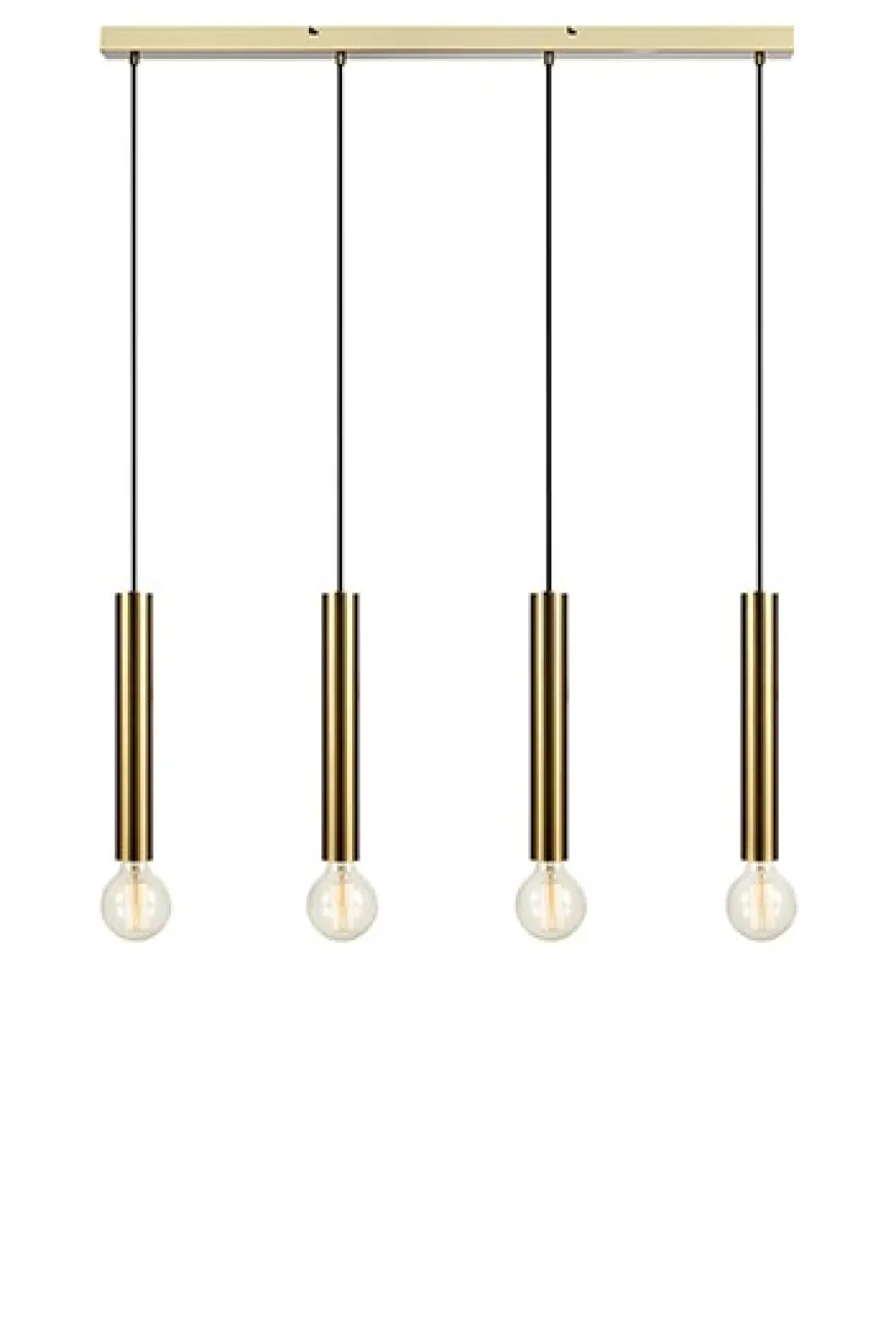 Sencillo IV mosiądz - Markslöjd - lampa wisząca
