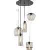 Serafino 2080 - Argon - lampa wisząca 5 pł.