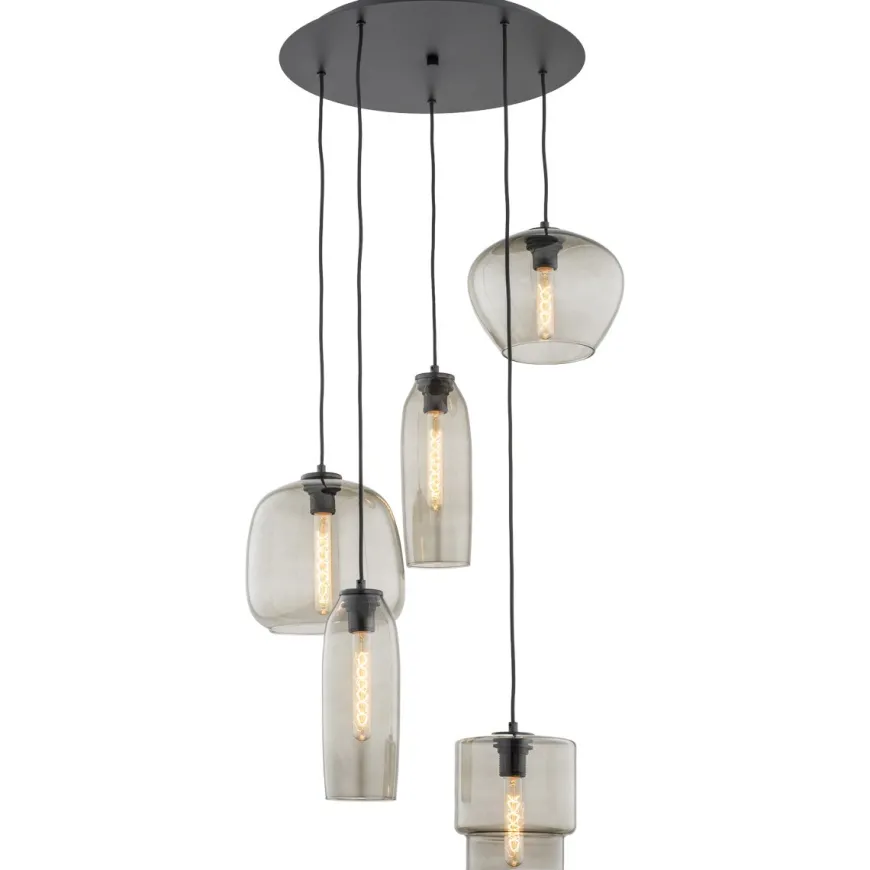Serafino 2080 - Argon - lampa wisząca 5 pł.