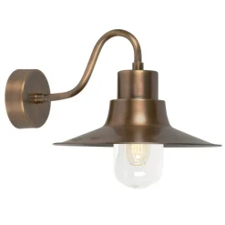 Sheldon Aged Brass - Elstead Lighting - kinkiet ogrodowy