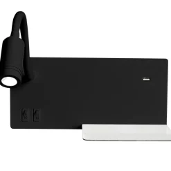 Shelf Black - Milagro - kinkiet nowoczesny