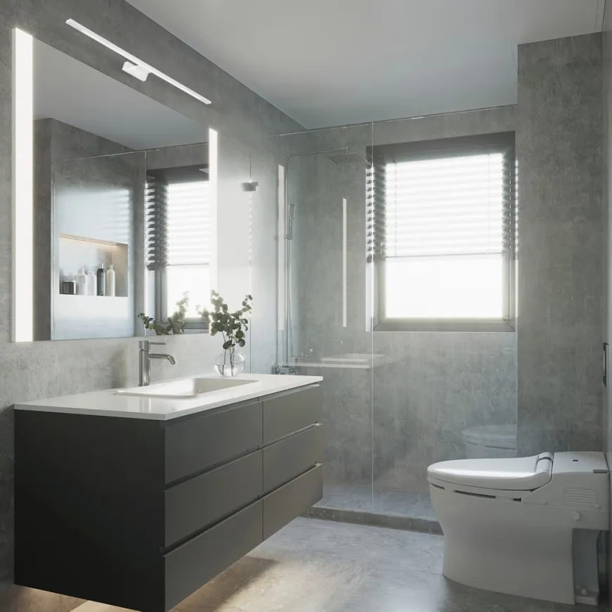 Shine Led White L60 - Milagro - naścienna łazienkowa