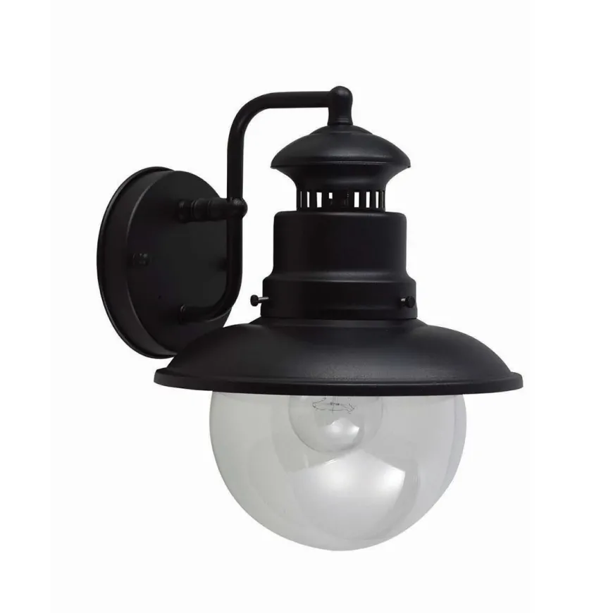 Shipston Black - Elstead Lighting - kinkiet ogrodowy