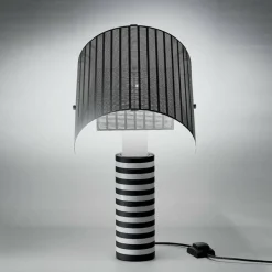 Shogun H59 czarno-biały - Artemide - lampa biurkowa