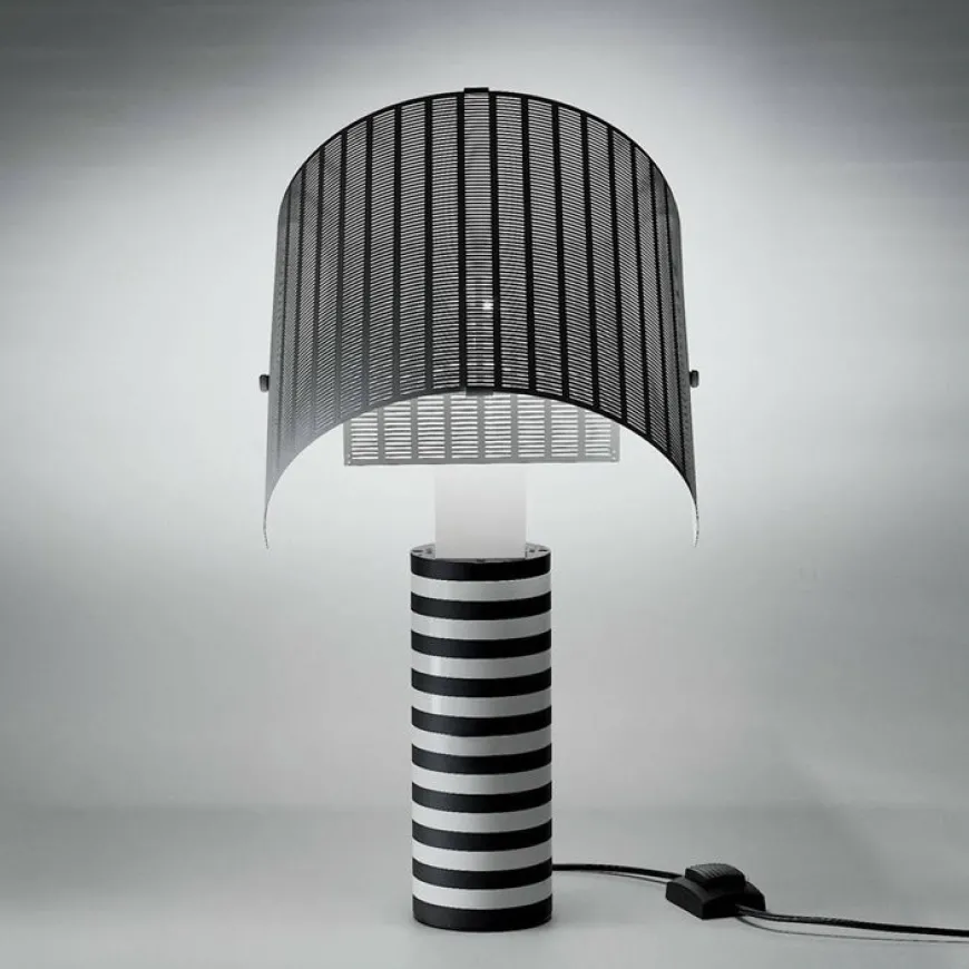 Shogun H59 czarno-biały - Artemide - lampa biurkowa