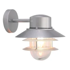 Silver - Elstead Lighting - kinkiet ogrodowy dół