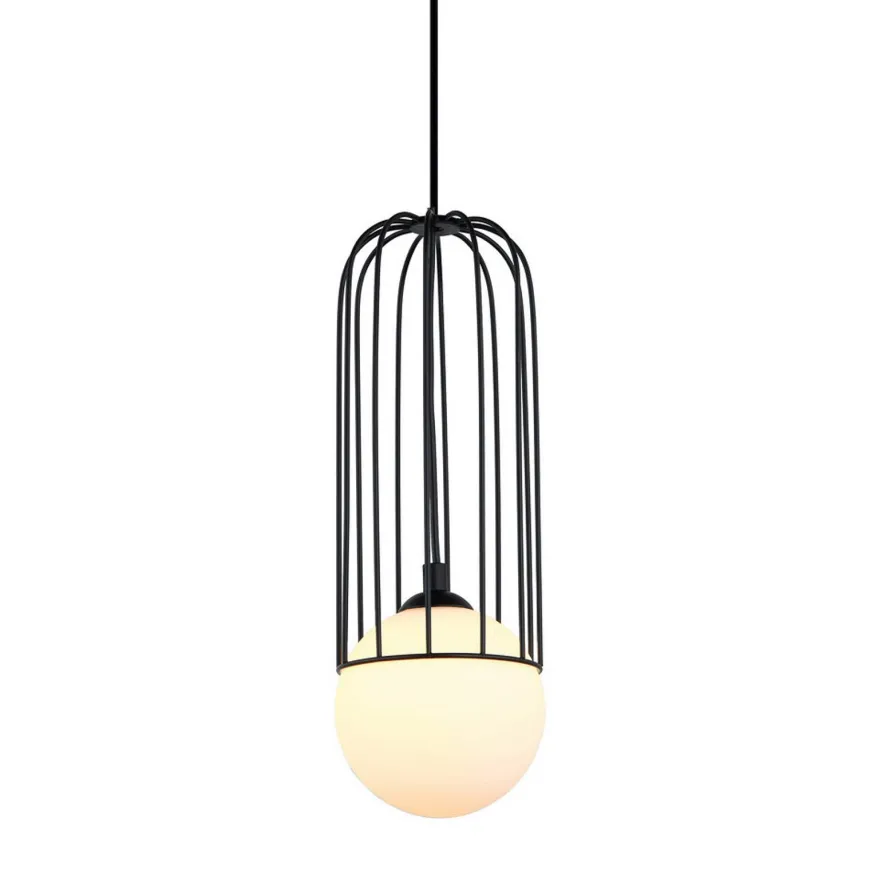 Simon 1 Black - Italux - lampa wisząca
