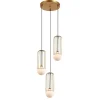 Simon Gold 3 - Italux - lampa wisząca