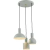 Sines 1470 - Argon - lampa wisząca 3 pł. na okrągłej podsufitce