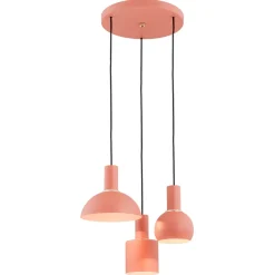Sines 1469 - Argon - lampa wisząca 3 pł. na okrągłej podsufitce