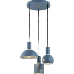 Sines 1471 - Argon - lampa wisząca 3 pł. na okrągłej podsufitce