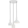 Sines 1468 - Argon - lampa wisząca 3 pł. na okrągłej podsufitce