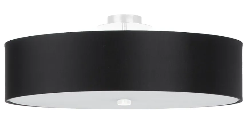 Skala 50 Czarny - SOLLUX LIGHTING - lampa sufitowa