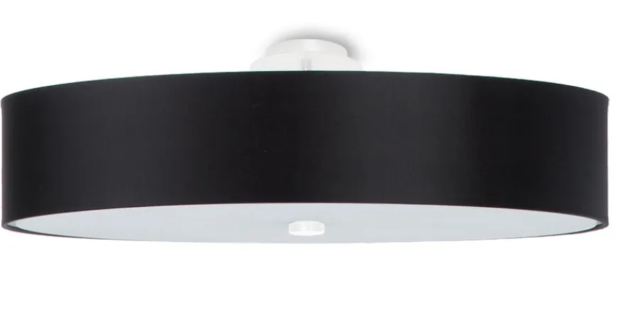 Skala 60 Czarny - SOLLUX LIGHTING - lampa sufitowa