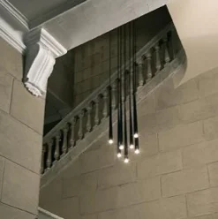 Slim 0916 czarny - Vibia - lampa wisząca