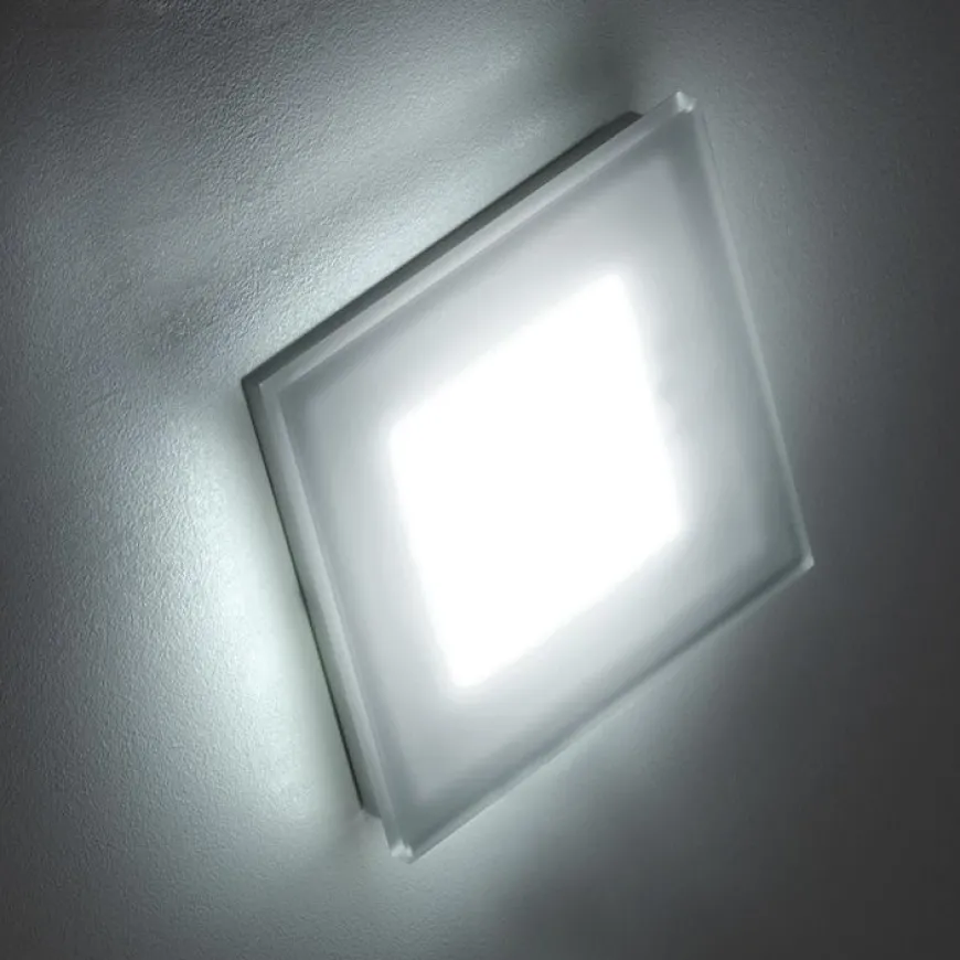Sole 12x12 przezroczysty - Fontana Arte - lampa sufitowa