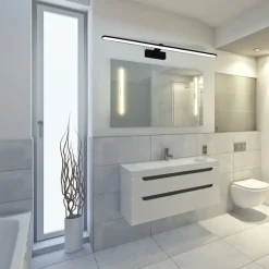 Splash Led Black 21W - Milagro - plafon łazienkowy