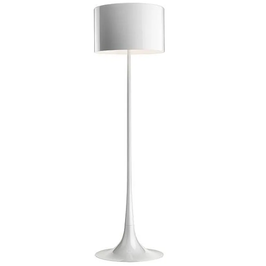 Spun Light F H176 biały - Flos - lampa podłogowa