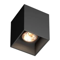 Square black - Zuma Line - lampa sufitowa nowoczesna