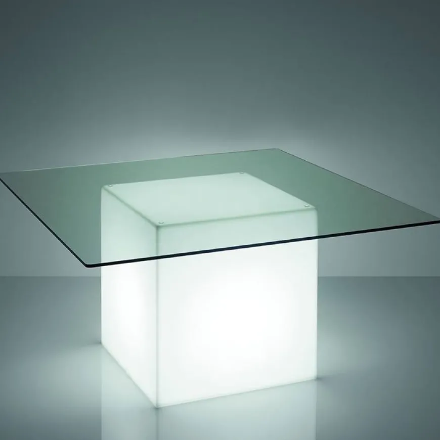 Square L150 biały - Slide - lampa biurkowa