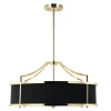 Stanza Gold / Nero M - Orlicki Design - lampa wisząca