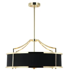 Stanza Gold / Nero M - Orlicki Design - lampa wisząca