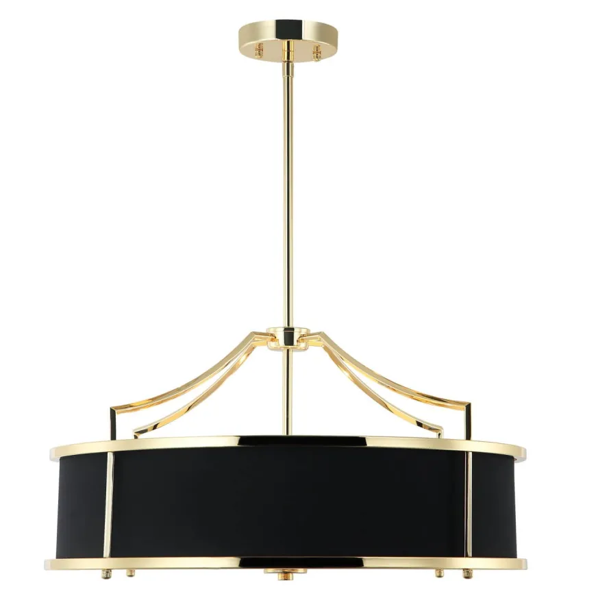 Stanza Gold / Nero M - Orlicki Design - lampa wisząca