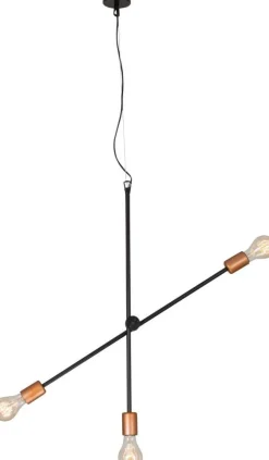 Sticks Black-Copper III 6268 - Nowodvorski - lampa wisząca nowoczesna