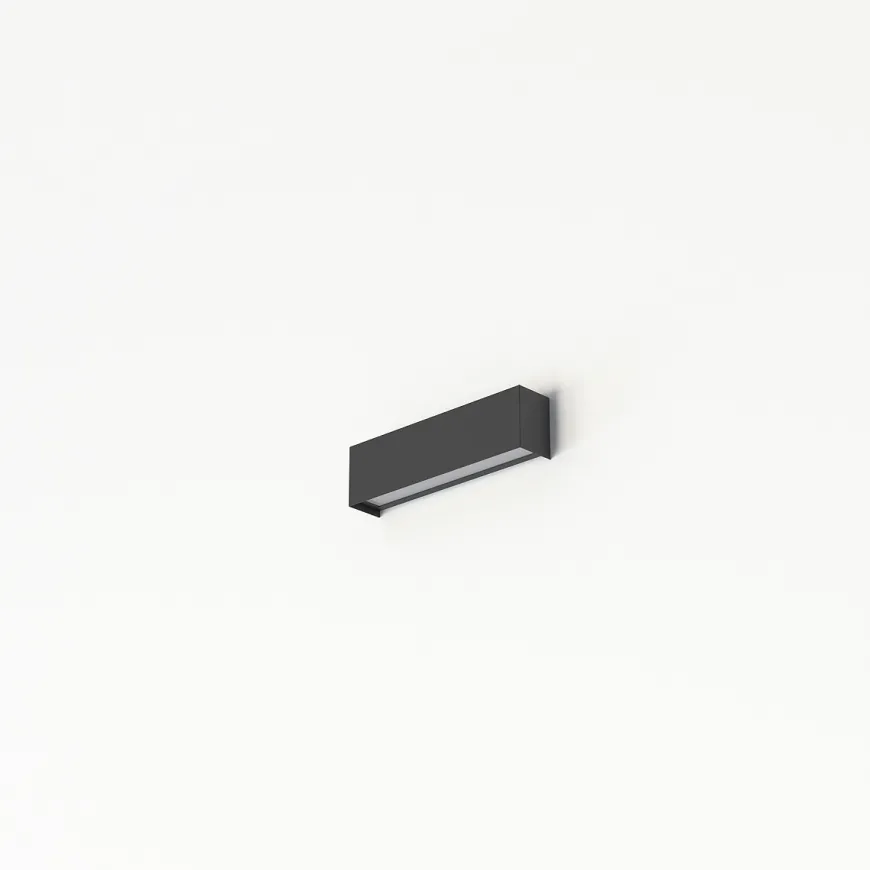 Straight Wall Graphite Xs - Nowodvorski - kinkiet