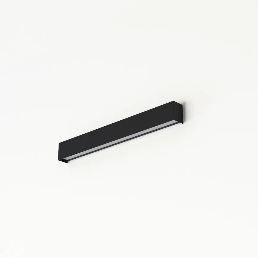 Straight Wall Led Black S - Nowodvorski - kinkiet