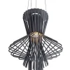 Straw Szara - King Home - lampa wisząca