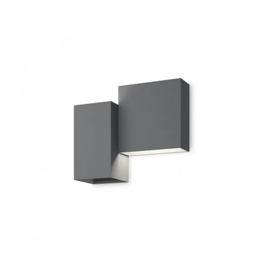 Structural 2602 ciemny szary - Vibia - kinkiet