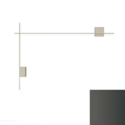 Structural 2615 ciemny szary - Vibia - kinkiet