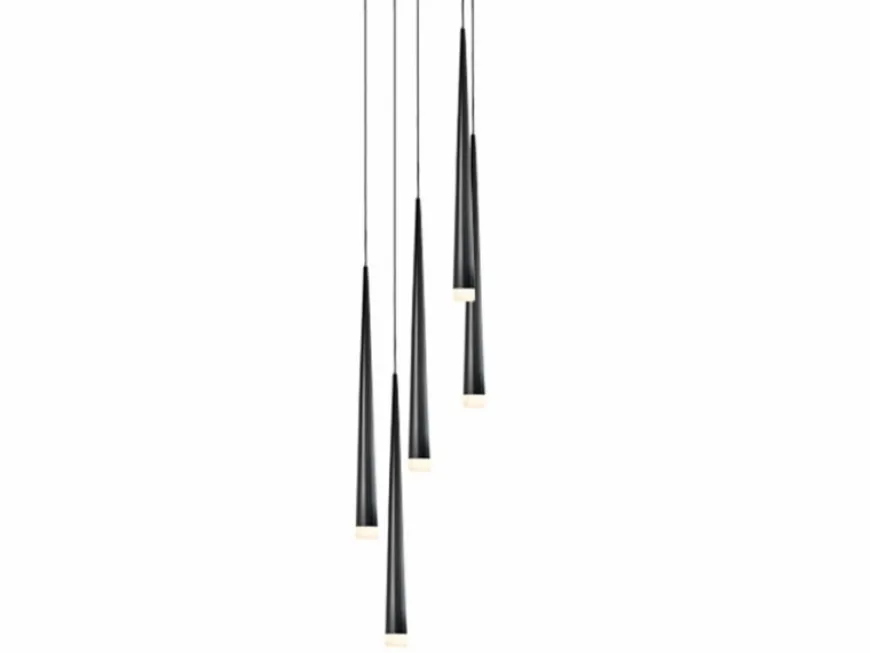 Stylo 5 Black - Azzardo - lampa wisząca
