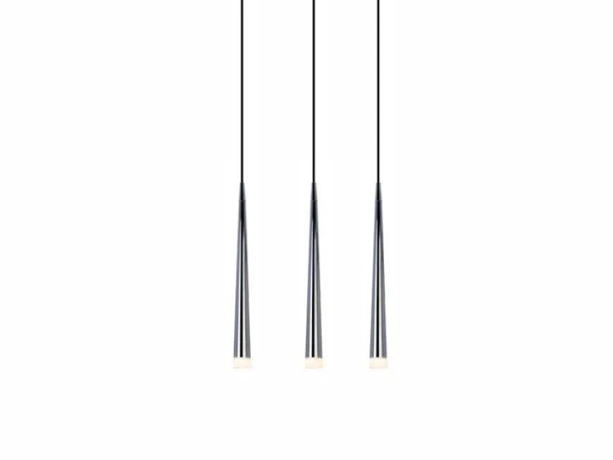 Stylo 3 Chrome - Azzardo - lampa wisząca