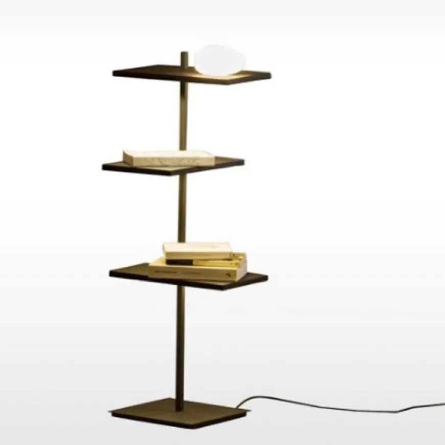 Suite 6011 brązowy - Vibia - lampa podłogowa