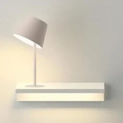Suite 6045 (lamp left) biały - Vibia - kinkiet