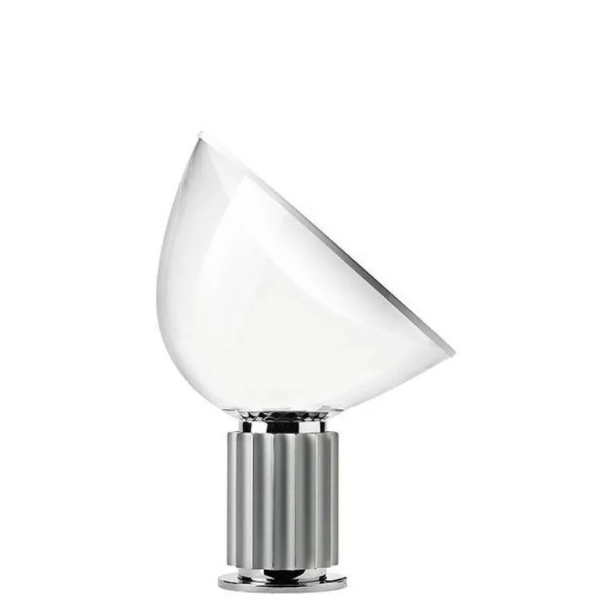 Taccia H48,5 aluminium srebrny - Flos - lampa biurkowa