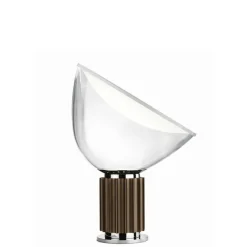 Taccia H48,5 brąz aluminiowy - Flos - lampa biurkowa