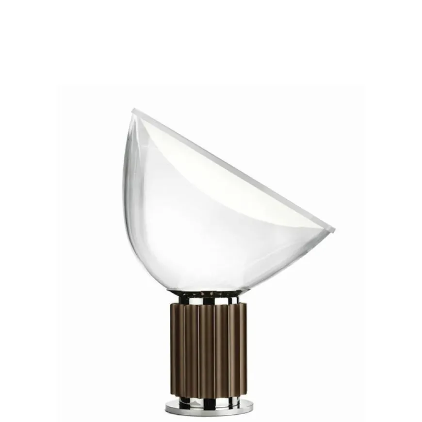 Taccia H48,5 brąz aluminiowy - Flos - lampa biurkowa
