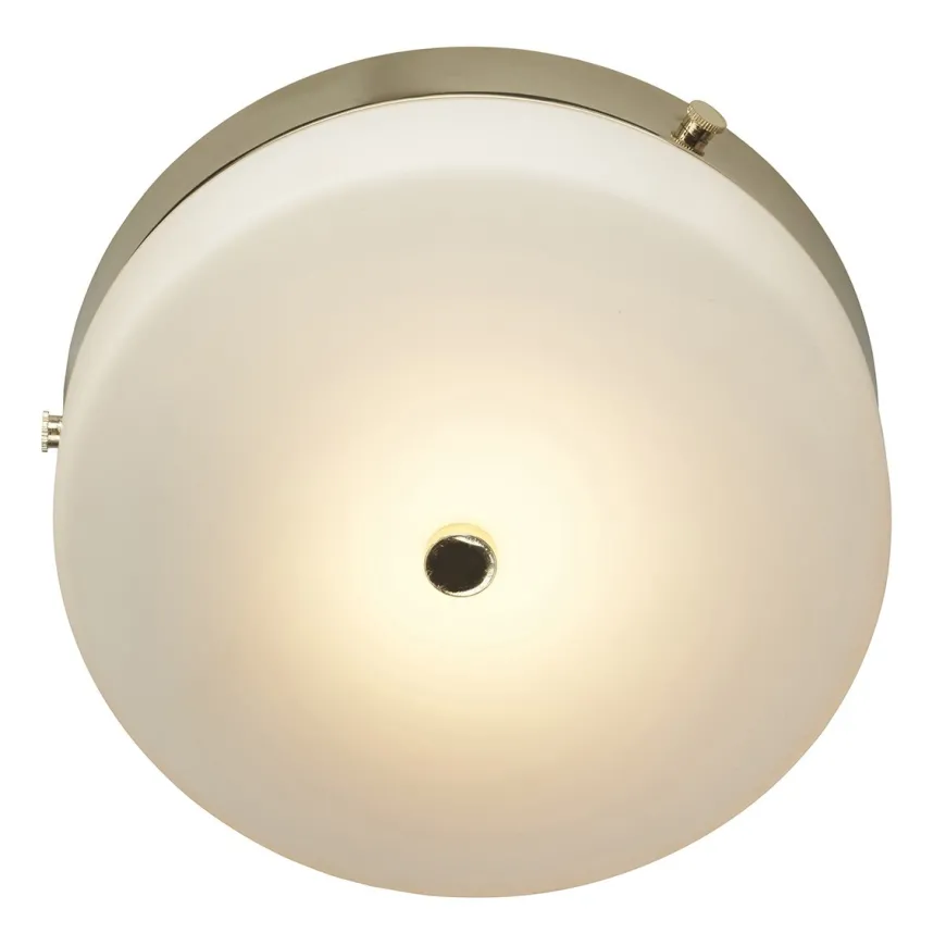 Tamar M Led Polished Gold - Elstead Lighting - lampa sufitowa łazienkowa