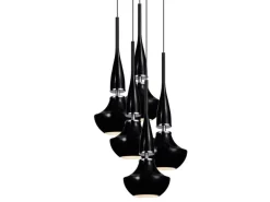 Tasos 5 black - Azzardo - lampa wisząca