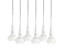 Tasos 6 white - Azzardo - lampa wisząca