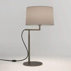 Telegraph table brązowyz - Astro - lampa biurkowa