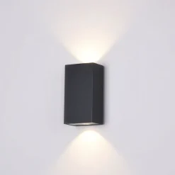 Times Square Led Black - Maytoni - kinkiet prostokątny