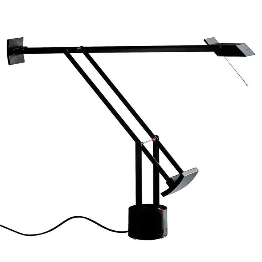 Tizio Led H66 czarny - Artemide - lampa biurkowa