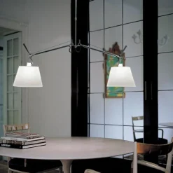 Tolomeo Basculante 42 jasny szary - Artemide - lampa wisząca