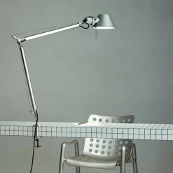 Tolomeo H64,5 aluminium - Artemide - lampa na klips